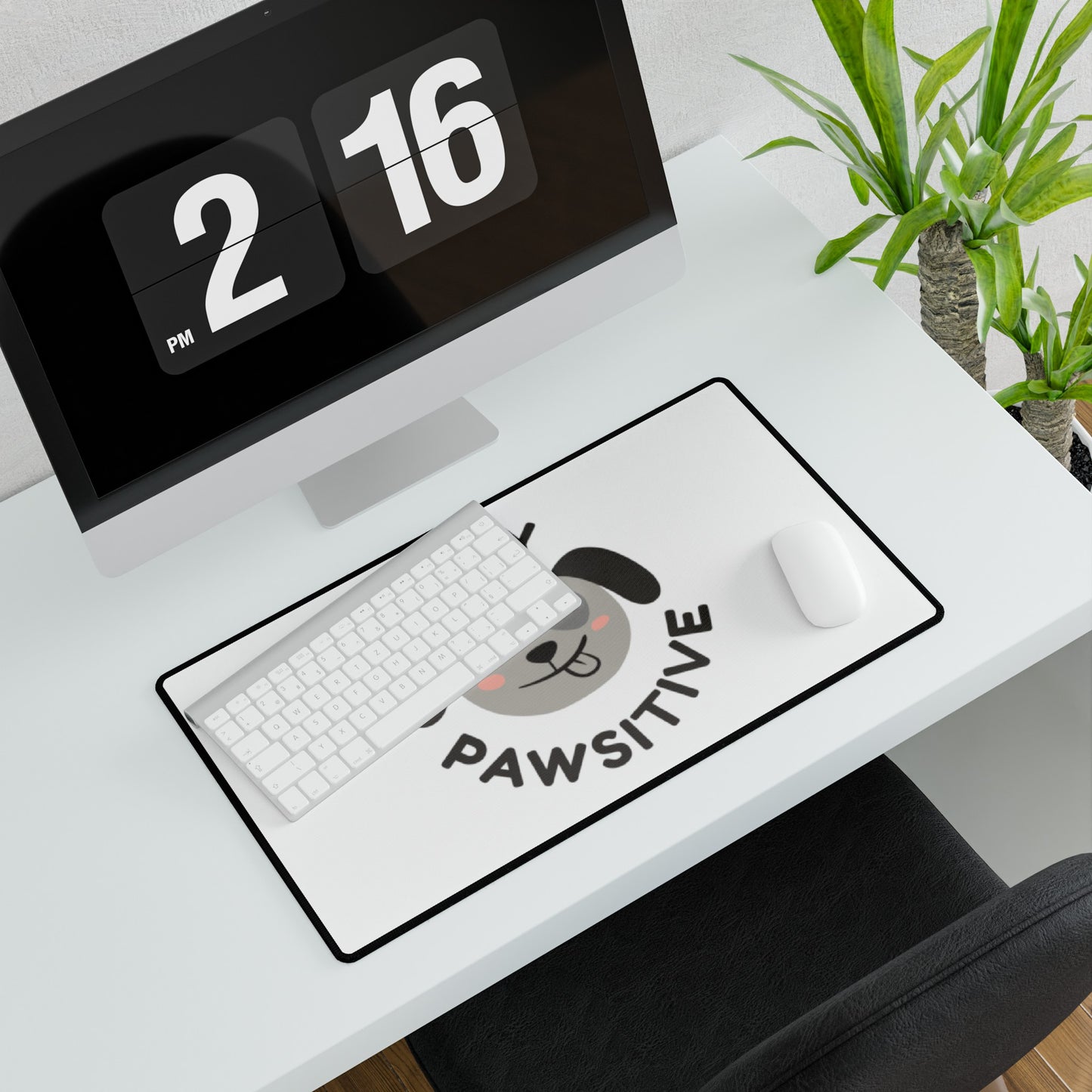 Stay Pawsitive Desk Mats