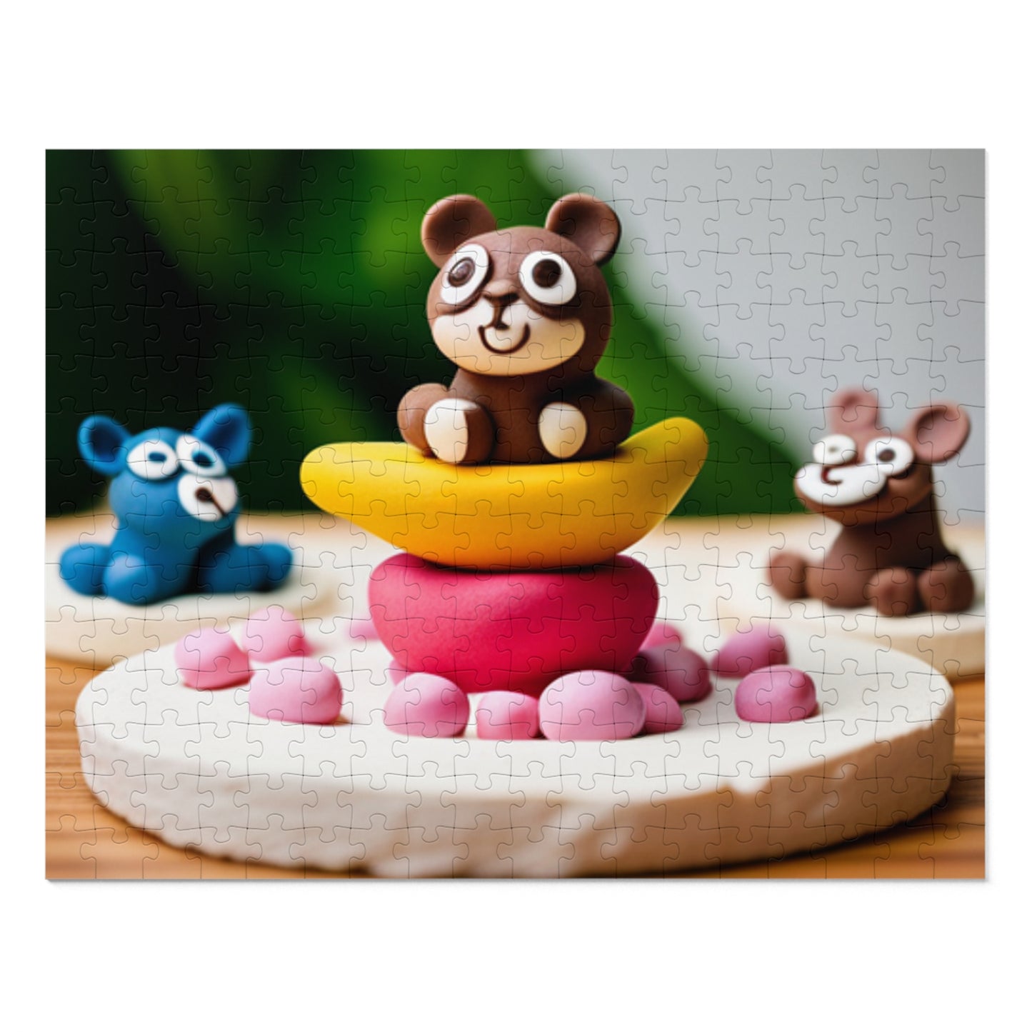 Clay Scene Jigsaw Puzzle (30, 110, 252, 500,1000-Piece)