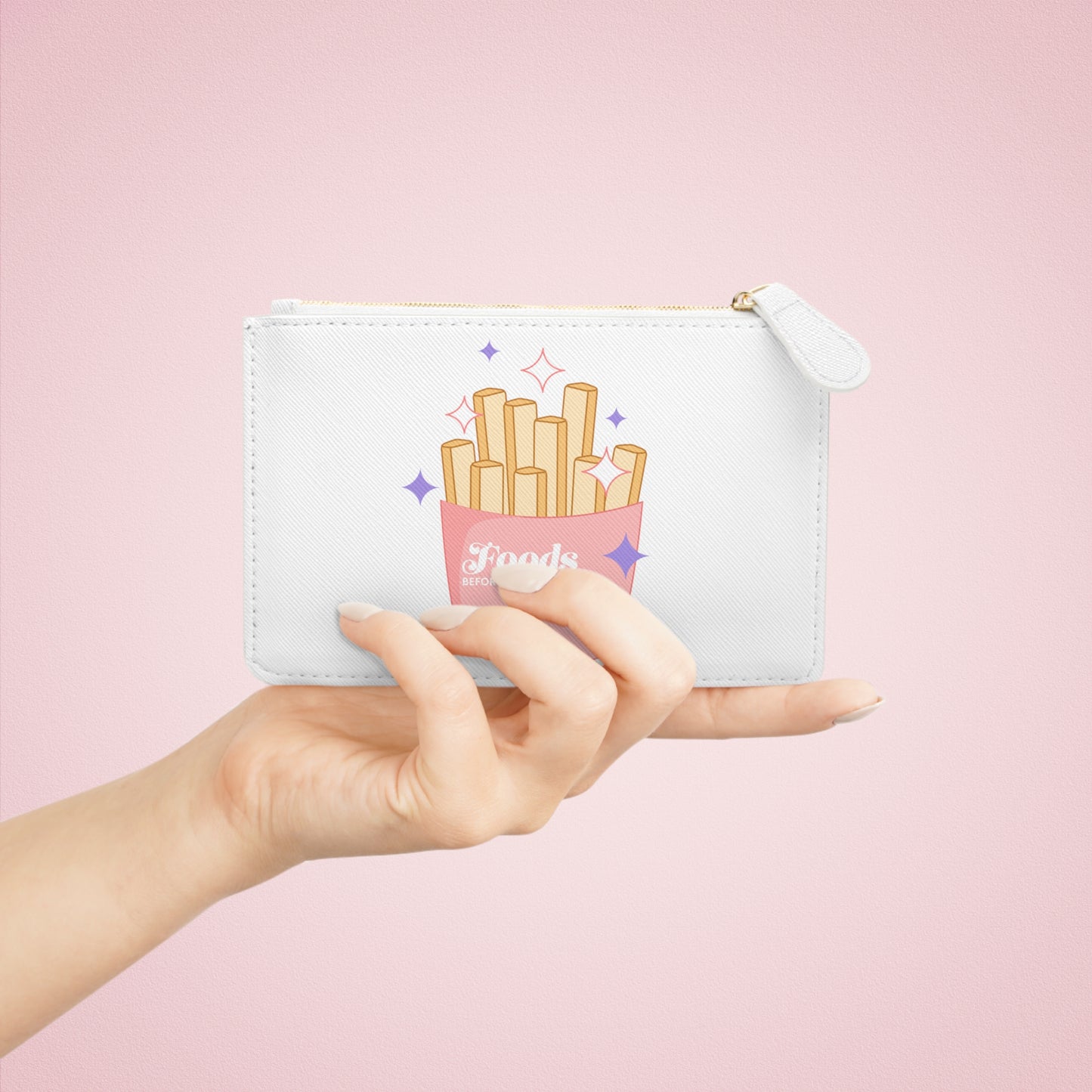 Foods Before Dudes Mini Clutch Bag