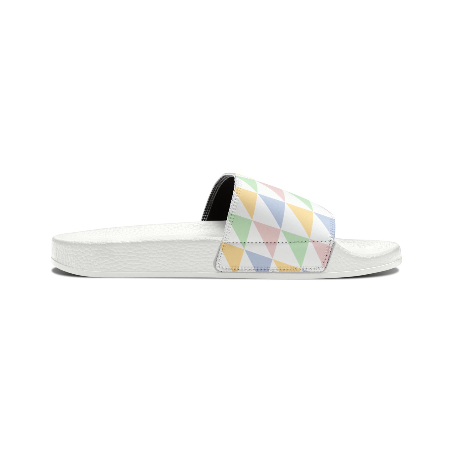 Pastel Pattern Women's PU Slide Sandals