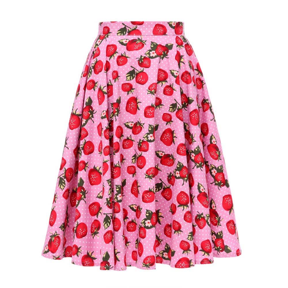 Vintage High Waist Skirt