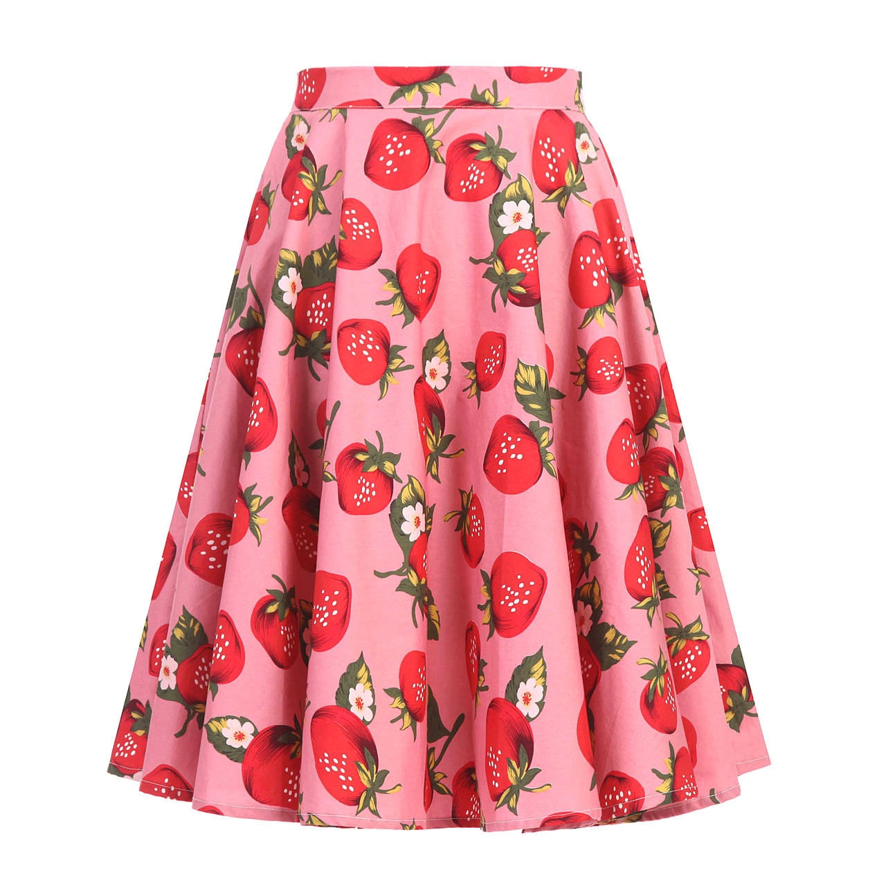 Vintage High Waist Skirt