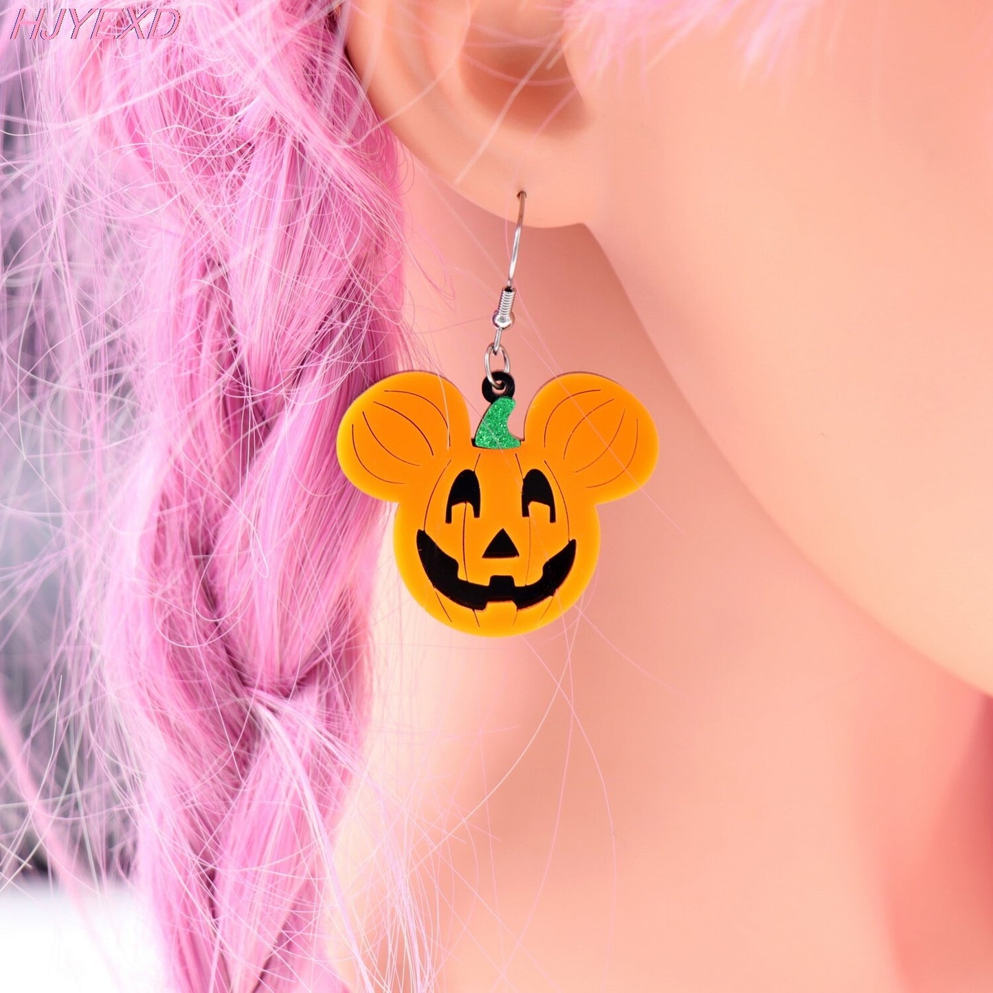 Mickey Mouse Pumpkin Earrings