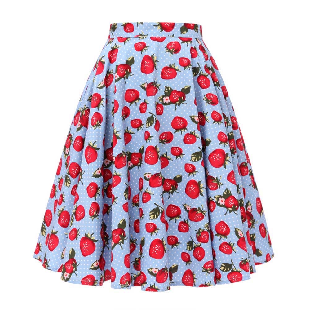 Vintage High Waist Skirt