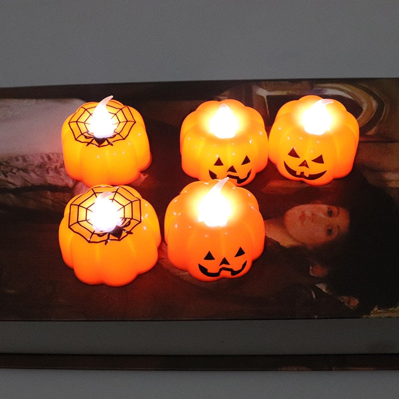 Pumpkin Candle Lights