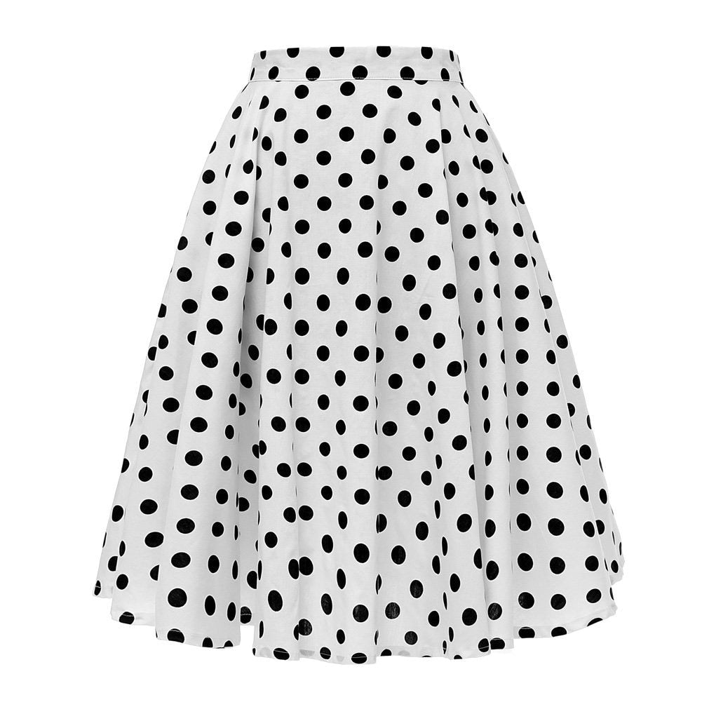 Vintage High Waist Skirt