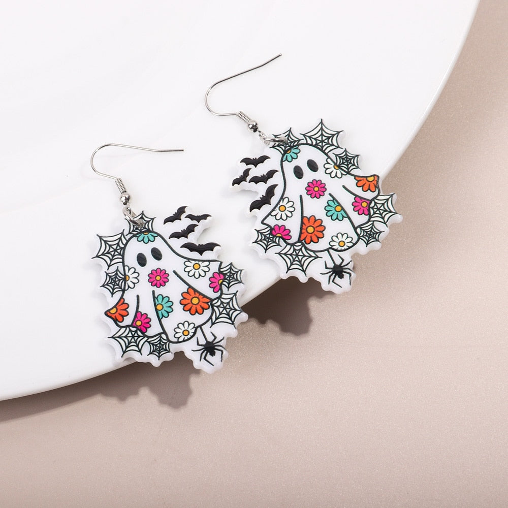 Halloween Acrylic Earrings
