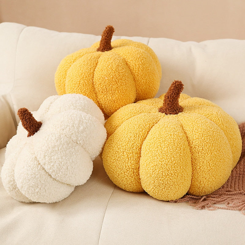 Cute Decorative Pumpkin Throw Pillow