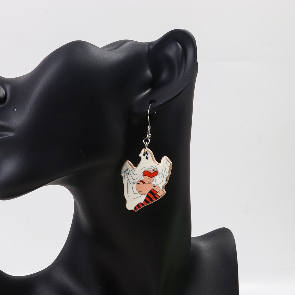 Halloween Acrylic Earrings