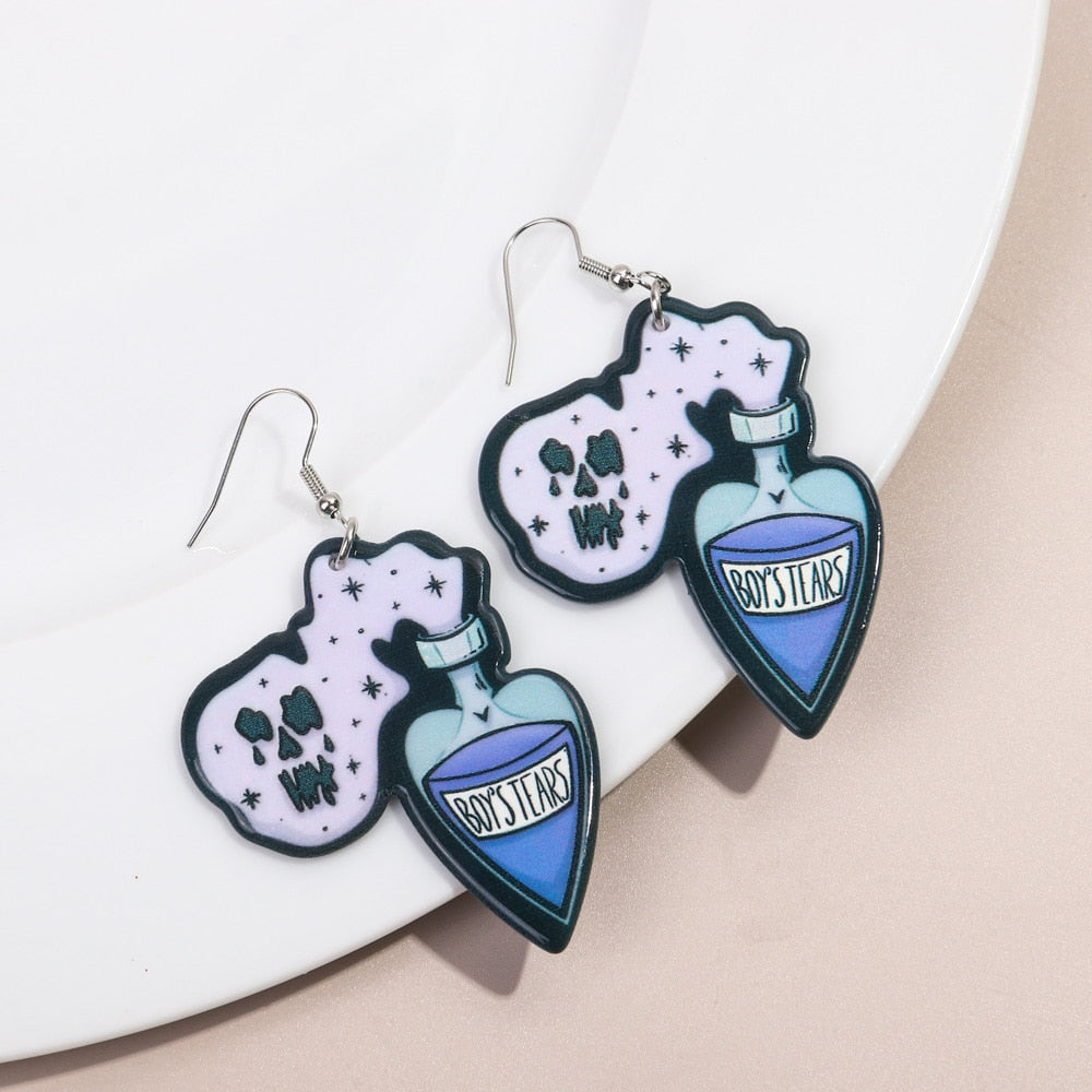 Halloween Acrylic Earrings