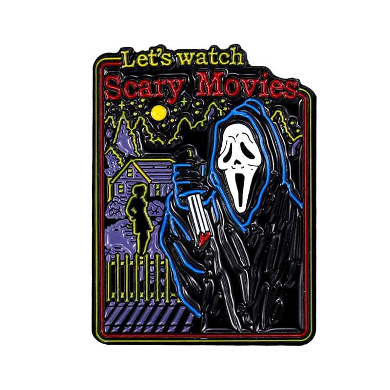 Scream Ghost Face Pin