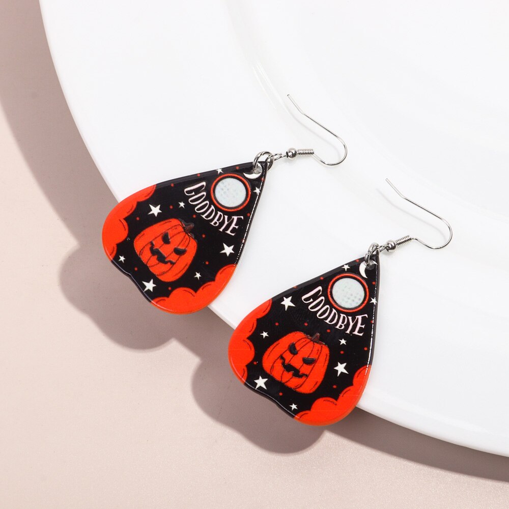 Halloween Acrylic Earrings