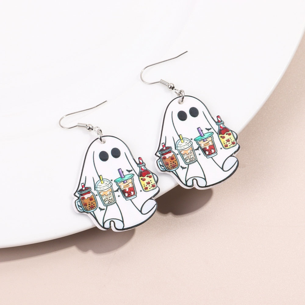 Halloween Acrylic Earrings