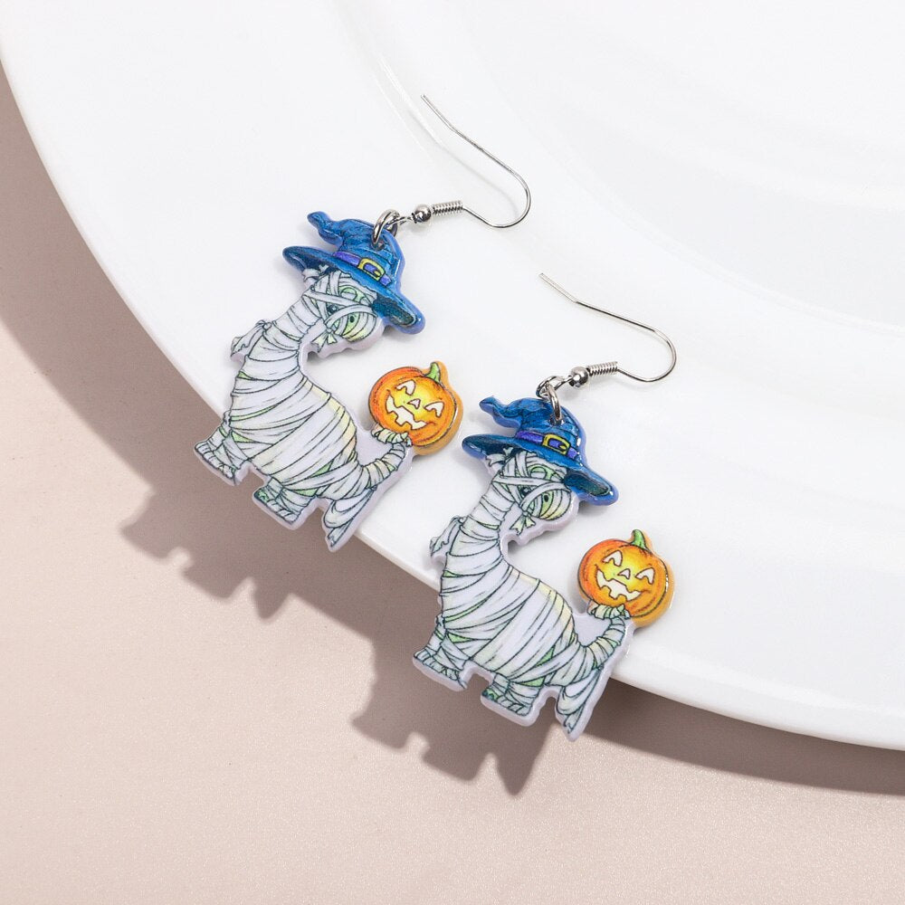 Halloween Acrylic Earrings