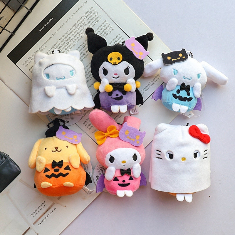 Kawaii Halloween Sanrio Keychain Plushy