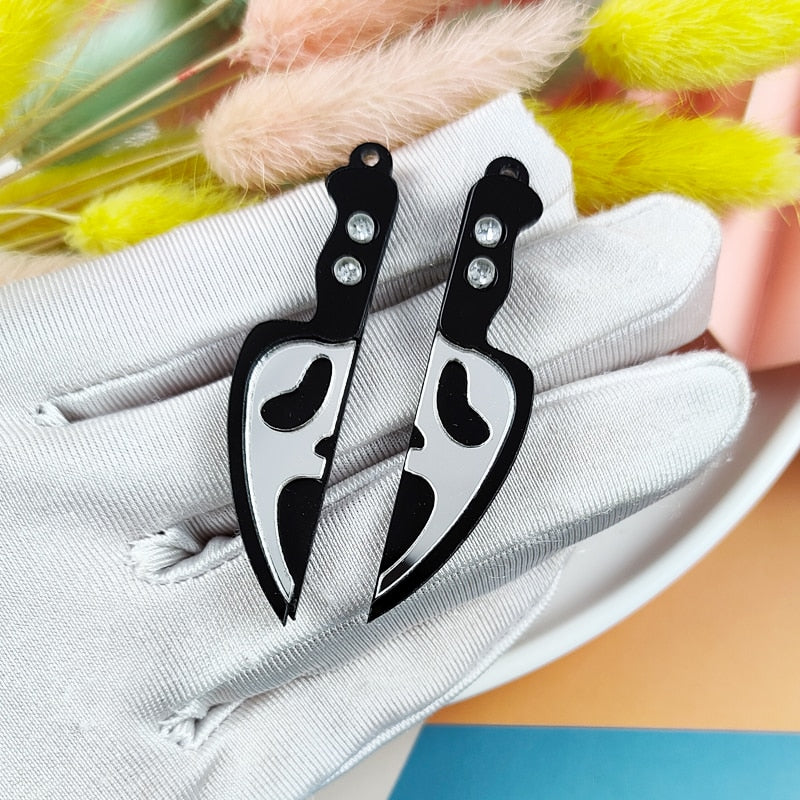 Scream/Ghost Face Knife Charms 10PCS