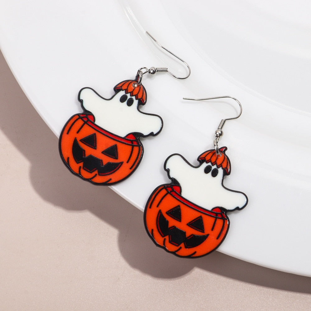 Halloween Acrylic Earrings