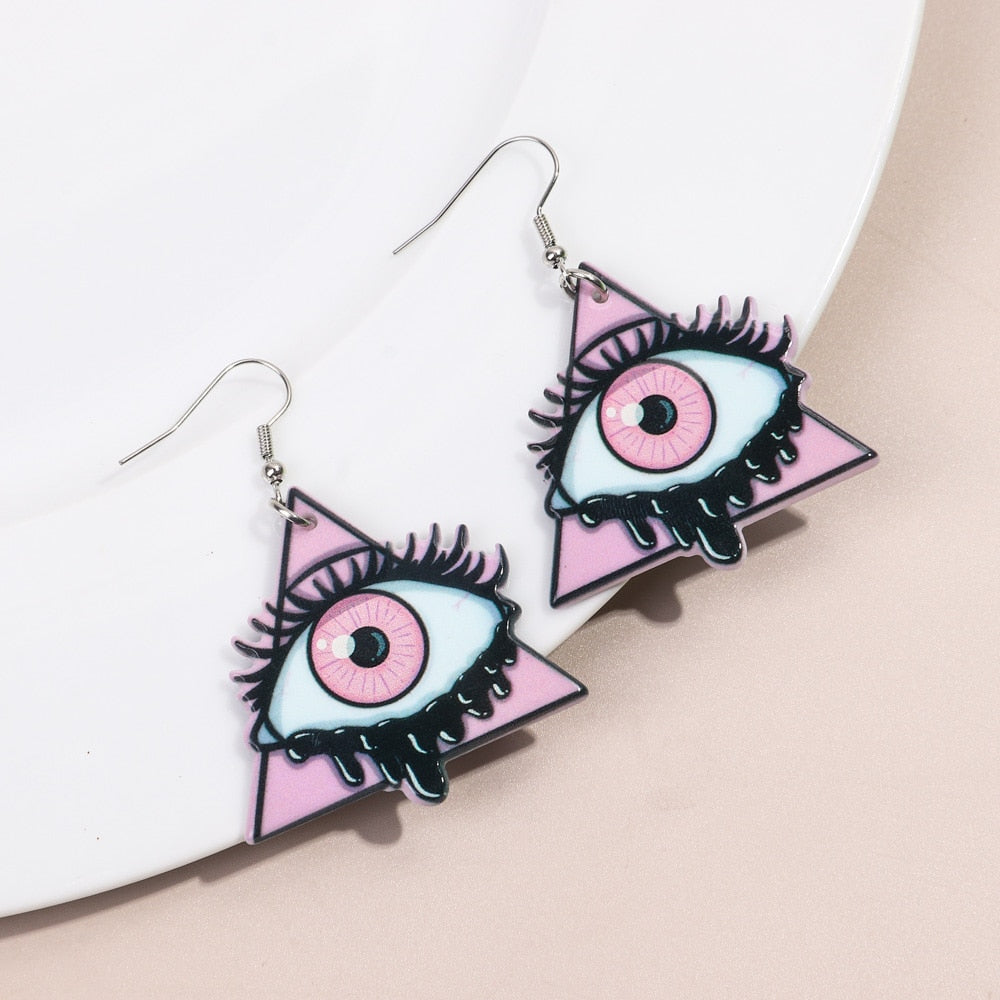 Halloween Acrylic Earrings