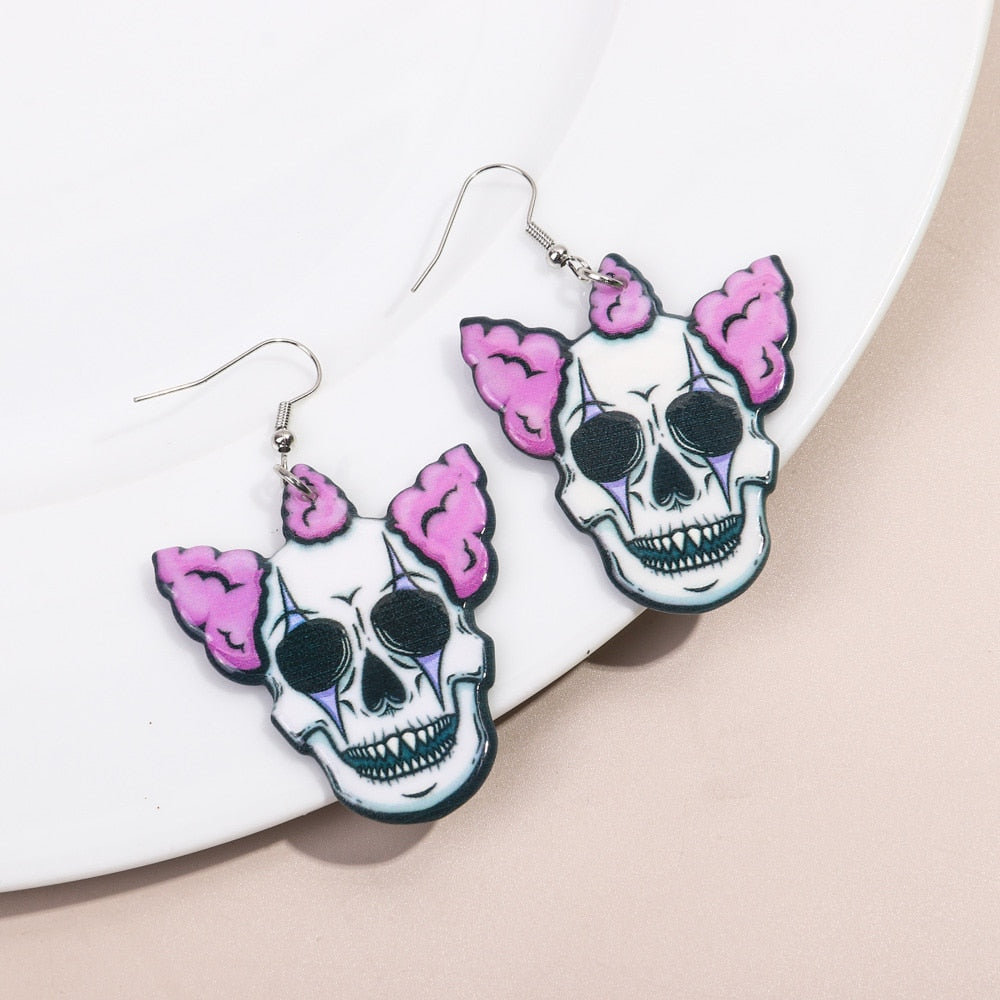 Halloween Acrylic Earrings