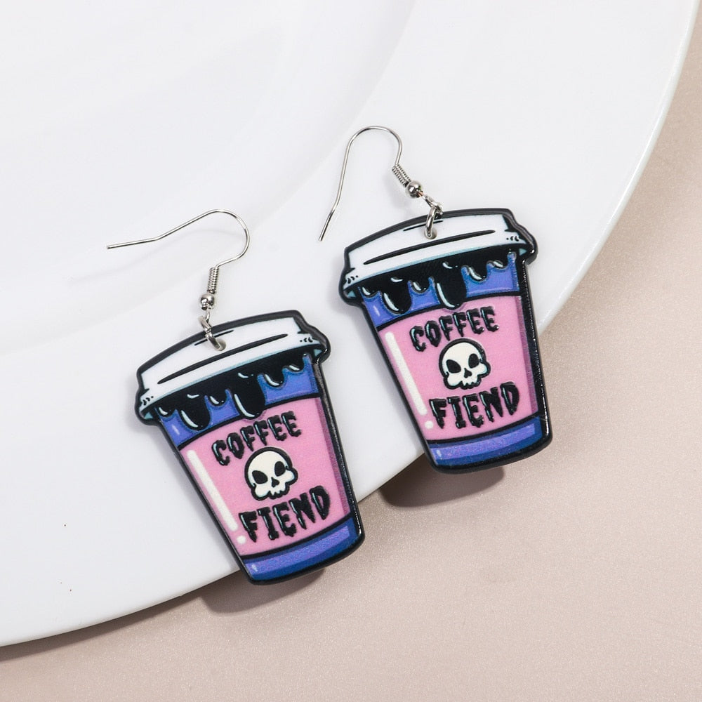 Halloween Acrylic Earrings