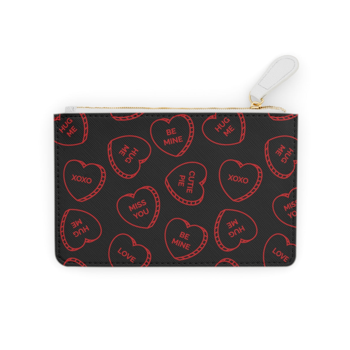Candy Heart Pattern Mini Clutch Bag