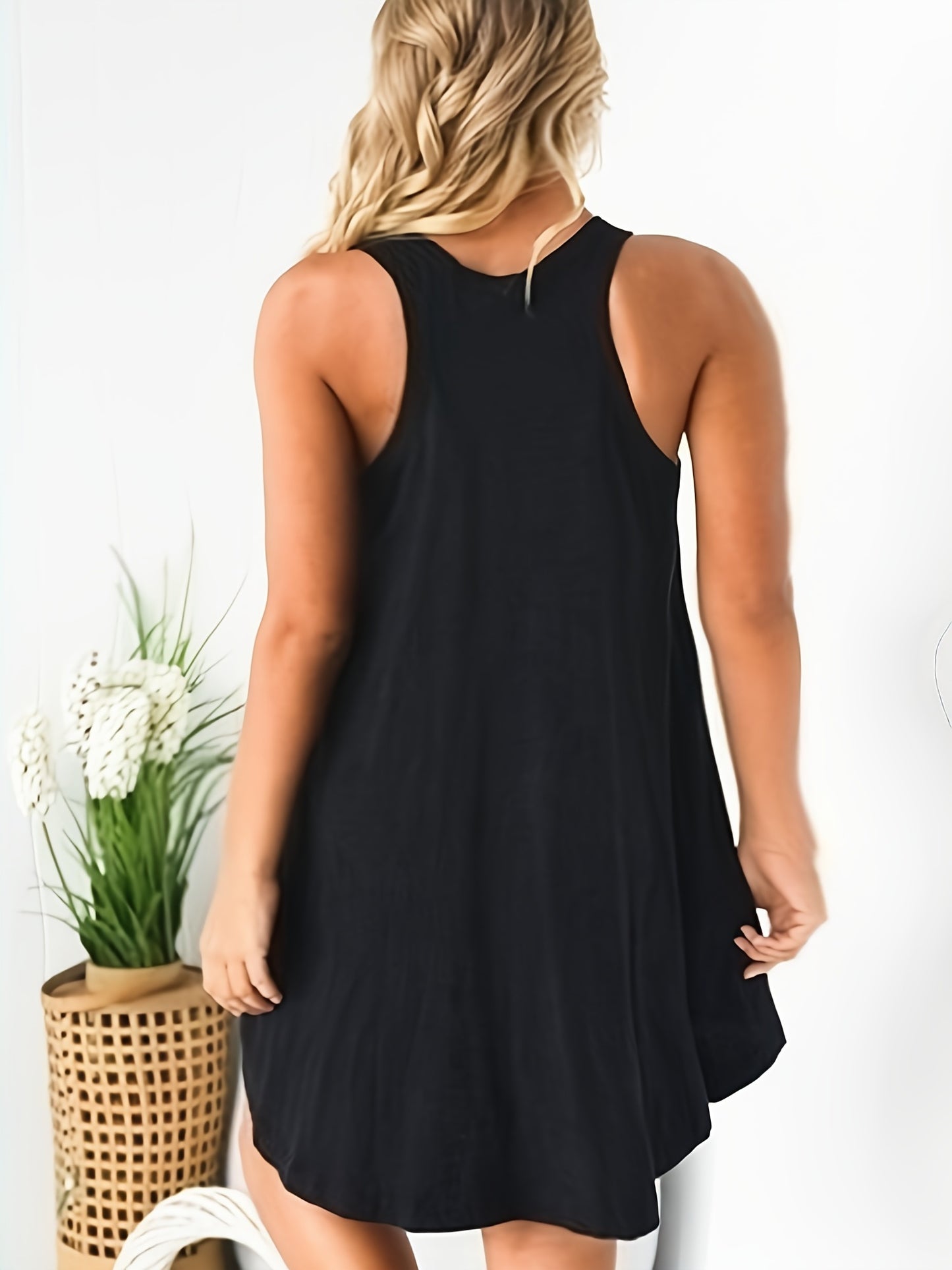 Plus Size Mini Tank Dress