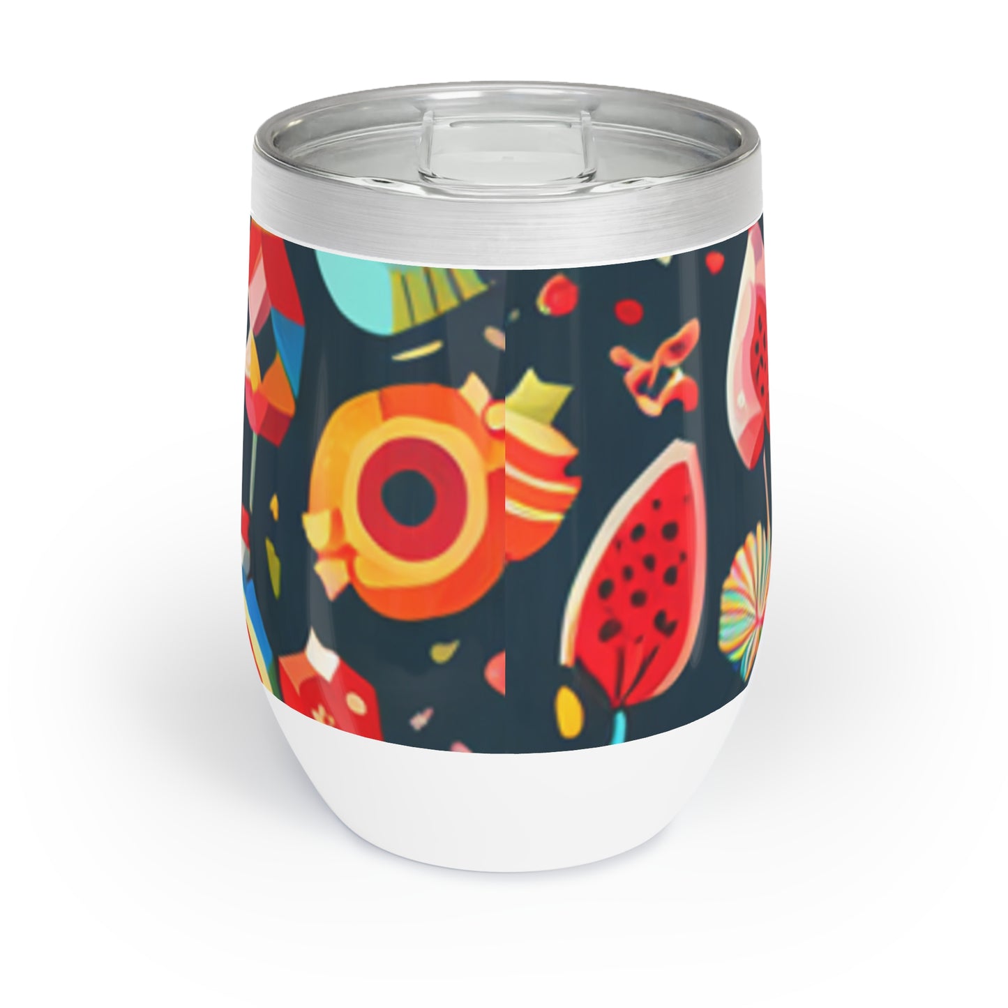 Floral Chill Wine Tumbler