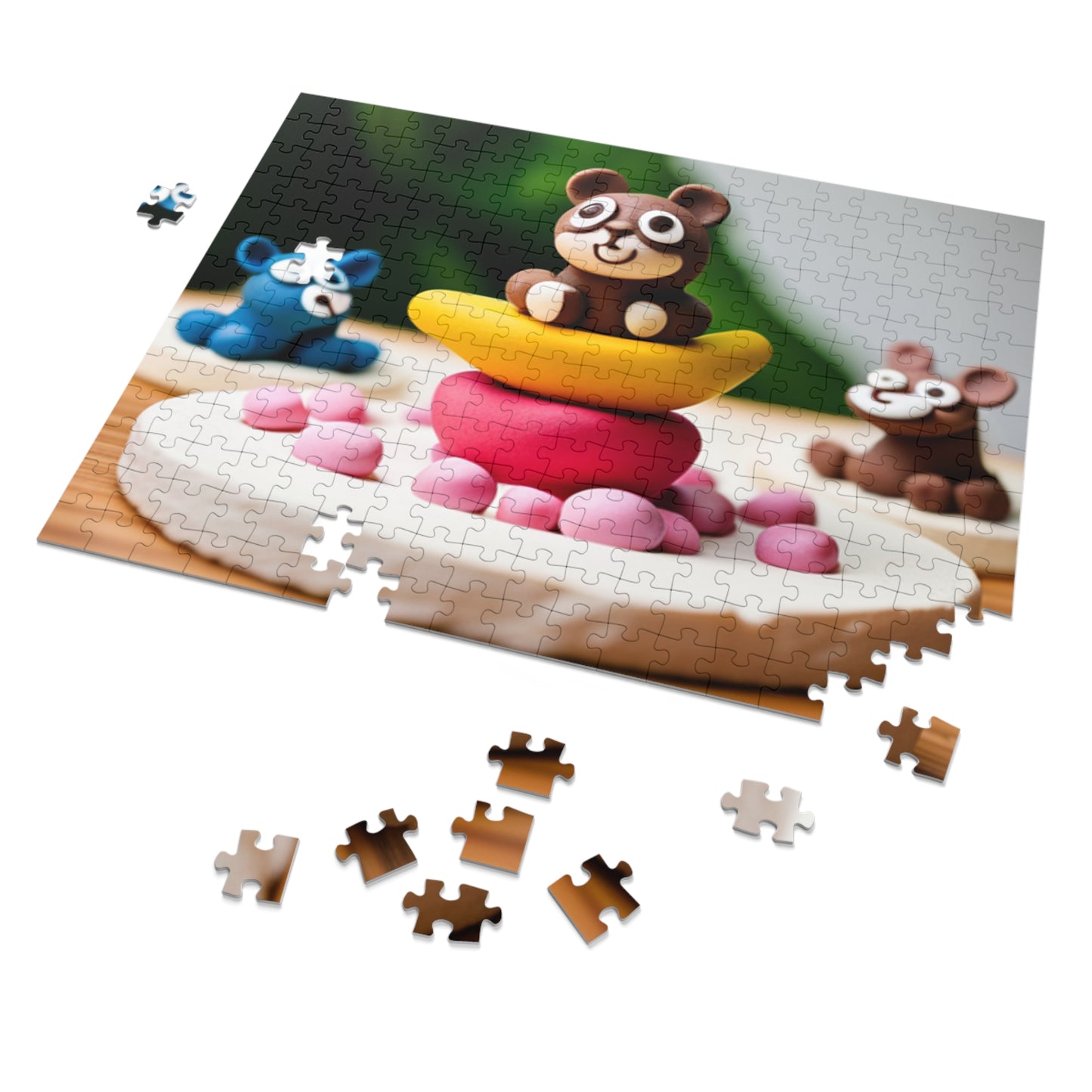 Clay Scene Jigsaw Puzzle (30, 110, 252, 500,1000-Piece)