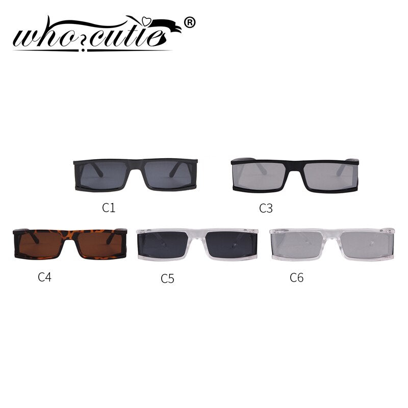 Narrow Rectangle Sunglasses